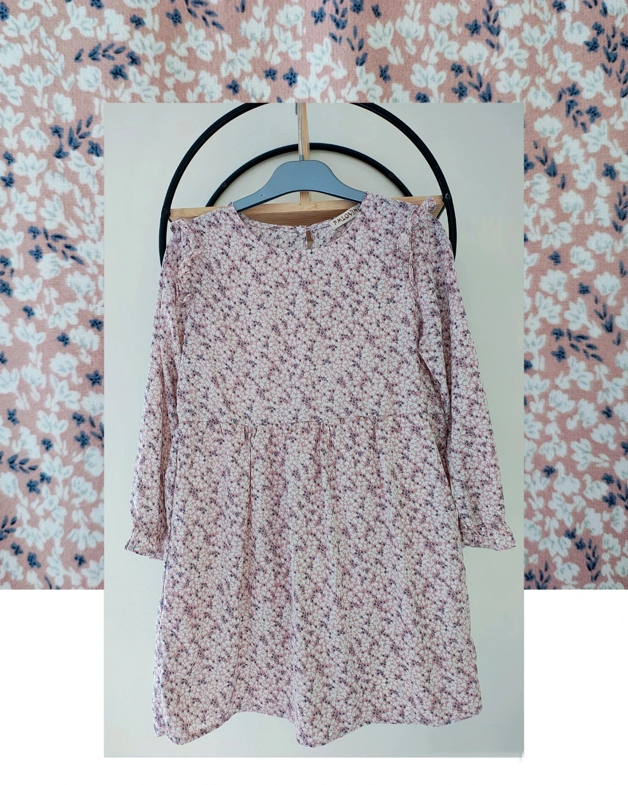 8 ans robe manches longues pmloving